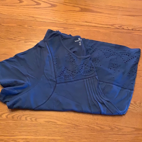 Top Plus a size ‘new’ blue beautiful Sz 5x - Picture 2 of 4